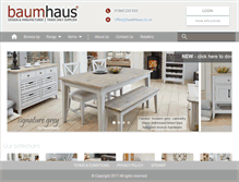 Tablet Screenshot of baumhaus.co.uk